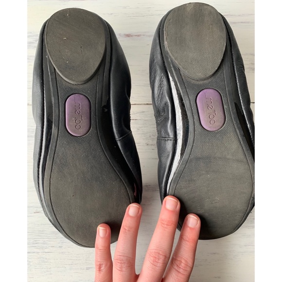 Me Too | black slip on flats | foldable travel shoes - Picture 8 of 8